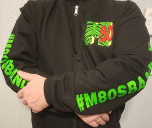 M80's Zip-front hoodie