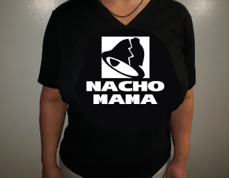 NACHO MAMA V-NECK TEE