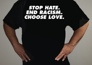 MEN'S "STOP HATE" T-SHIRT